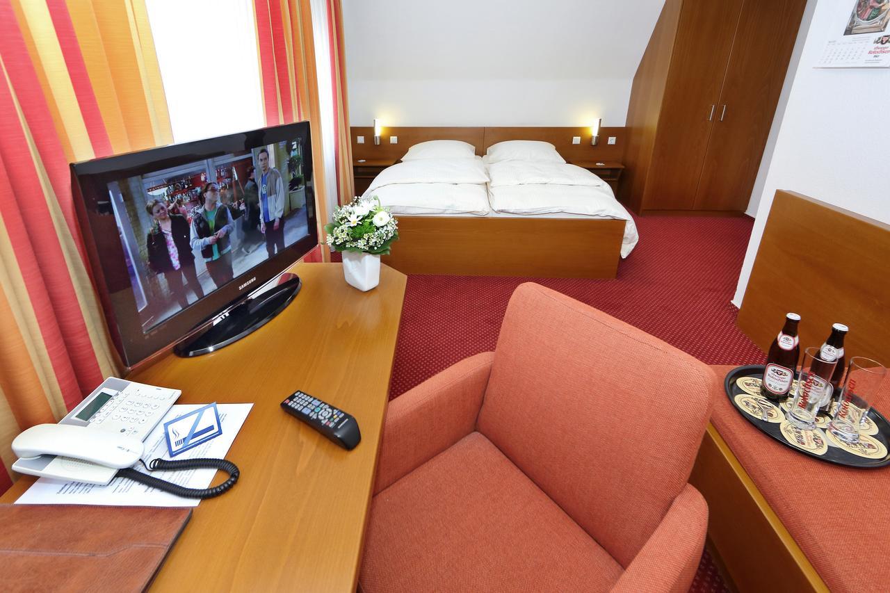 Brauereigasthof-Hotel Roter Ochsen Ellwangen Pokoj fotografie